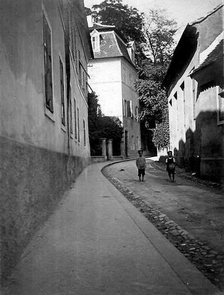 Gornji grad, Demetrova ulica 1910. godine